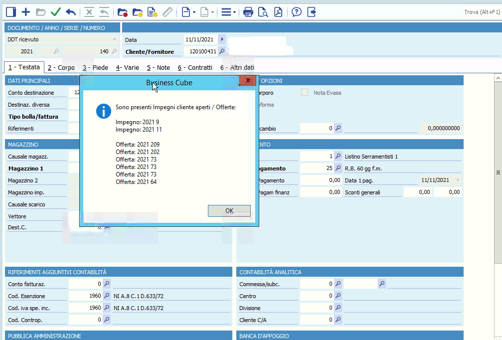 CRM - Software Verniciature Terzisti Galvaniche